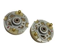 Nihcora 2Pcs Rs550 Motor Motor with Copper Brush Charging Drill Electric Screwdriver Brush Holder