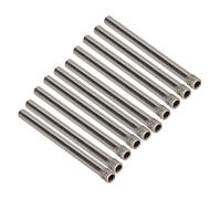 Nihcora 4mm Diamond Coated Hole Saw Drill Glass Driller Tile Driller Marble Pack of 10