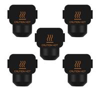 Nihcora Mini Hotend Silicone Socks, 300℃ High Temperature Heater Block Silicone Cover for Bambu-Lab A1/A1 Mini, 5PCS