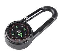 Nihcora Multifunctional Mini Compass + Thermometer + Keychain in 1