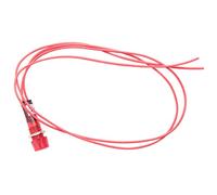 Nihcora Neon Indicator Pilot Signal Lamp Red Light AC 250V w2 Wires