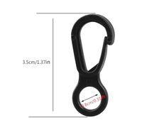 NIHENHAO 10 Pcs Plastic Outdoor Camping Tent Hooks Buckle Awning Tent Hanger Buckles Hanging Lanyard Snap Clip Hooks