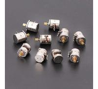 NIHENHAO 10Pcs 3V 2 Phase 4 Wire ia.8mm Stepper Motor For igital Products Camera Metal