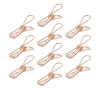 NIHENHAO 10pcs Outdoor Tent Clip Secure Your Lights and More with Ease Durable Steel Materialfor Camping and Traveling