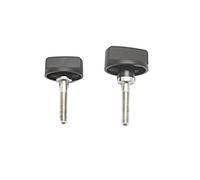 NIHENHAO 2pcs Replacement Tripod Monopod Thumb Screws 3 way Bolts Thumb Screw Repair Parts For 3-Way Grip Tripod Bracket Plastic + Metal