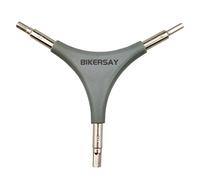 NIHENHAO 3-Way Allen Wrench for Y-Shaped Wrench 4/5/6mm Spanner Practical Allen for Key Tools Road Repair Wre 40Cr+PVC