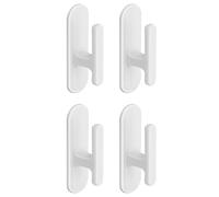 NIHENHAO 4Pcs Blind Cord Holder Blind Cord Hooks Adhesive Window Blind String Wrap Cleat Winder for Home and Office Use