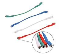 NIHENHAO 4Pcs Cartridge Phono Cable Leads Header Wires for 1.2-1.m Pins Turntable Phono Headshell Tonearm