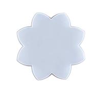 NIHENHAO Crystal Agate Coaster Mold Mug Pad Tray Resin Casting Mold Plaster Casting Epoxy Mould Crafts Cup Mats Mould Silicone