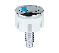 NIHENHAO Flush Toilet Water Tanks Button Round Shape Push Button Flush Toilet Water Tanks Bathroom Accessory Plastic + Metal