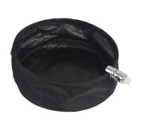 NIHENHAO Fly Fishing Waste Basket Fly Tying Tool Trash Holder Bag Nylon Coating Trash Tray for Fly Tying Vise Easy to Attach