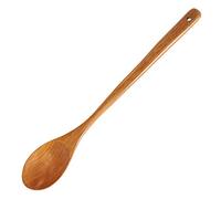 NIHENHAO Japanese l Round Spoon for Cooking Mixing Stirring Gift for Eating Cooking Baking Light Home Wood