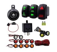 NIHENHAO Light Turn + Flasher Relays + Horn Replacement for Motorcycles UTV Cart