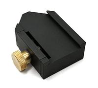 NIHENHAO Measuring Tool Steel Ruler Positioning Block Woodworking Line Scriber Gauge Stop Block for for Most Kind Ruler Carpentry