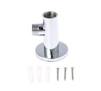 NIHENHAO Shower Arm Flange Holder Brass Hose Connector Wall Suction Cup Wall Mount