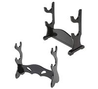 NIHENHAO Two s Holder Display Stand Acrylic Bracket Rack for Wand Movie Collection Item Weasley Twin-s