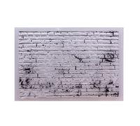 NIHENHAO Wall Brick Silicone Clear Seal Stamp Scrapbooking Emboss Photo Album Decor Silicone