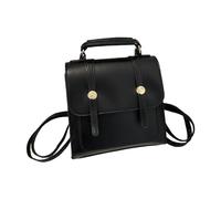 NIHENHAO Women Leather Backpack Female Casual Shoulder Handbag Students School Book Bag Travel Backpack Small Backpack for Work