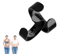 Nihexo Calmi Ring - The Original Calmi Ring Women,2025 New CalmiRing Women Magnetic,Adjustable Opening Magnetic Rings for Anxiety Reduction,Better Sleep,Improve Overall Health (Black*2)