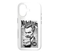 Nihilism For Men Funny Nietzsche Philosophy Vintage Ad Case for iPhone 17