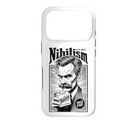 Nihilism For Men Funny Nietzsche Philosophy Vintage Ad Case for iPhone 17 Pro