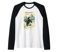 Nihilist Penguin Cute Penguins Animal Story Raglan Baseball Tee
