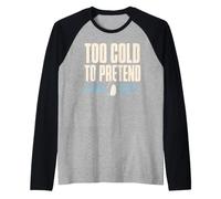 Nihilist Penguin Existential Penguin Funny Gift Raglan Baseball Tee