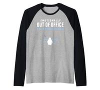 Nihilist Penguin Existential Penguin Funny Gift Raglan Baseball Tee