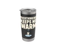 Nihilist Penguin Existential Penguin Funny Gift Stainless Steel Insulated Tumbler