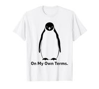 Nihilist Penguin Shirt The Penguin Who Walked Away Men Women T-Shirt