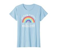 Nihilistic Nihilist Communism Nihilist Nothing Matters T-Shirt, Women, Baby Blue, Small