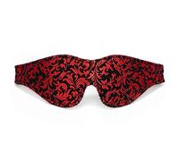 NIhtian Satin Eye Mask, Soft Comfortable Silk Sleeping Cover Blindfold Tie for Valentine's Day Gift, Sleep Blindfold for Adults Play (RED)