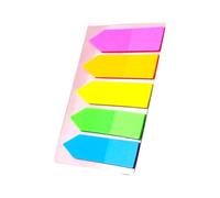 NIHUIFA Colored PET Label 1000Sheets Repositionable Writable Adhesive PET Notes Page Marker for Notebook Planner Binder Folder