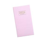 NIHUIFA Colorful Planner, 2026 A 6 Weekly Planner Pocket Note Pad Hardcover Notebook Memo Paper Notepads with Hard & Thick Cover