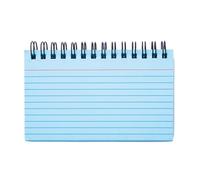NIHUIFA Double Spiral Notepad 50 Sheets Ruled Small Pocket Notebooks for Writing 12.5 x 7.3 cm