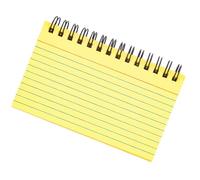 NIHUIFA Double Spiral Notepad 50 Sheets Ruled Small Pocket Notebooks for Writing 12.5 x 7.3 cm