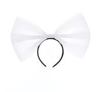 NIHUIFA Elegant Bowknot Hairband Delicate Decoration Hairpin Oversized Bow Knot Headband Ornament Headwear For Women And Girls
