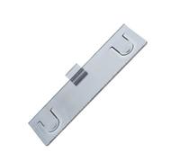 NIHUIFA Monitor Document Paper Holder for Laptops & Desk Monitors, Transparent Gray Plastic Clip, Modern, Minimalist, In Line Form Factor