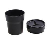 NIHUIFA Portable Car Trash Can Small Car Cup Holder Trash Bin Car Door Pocket Garbage Can Bin Trash Container Fits Auto Home