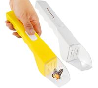 NIHUIFDPY 2Pcs Bugs Catching Tool, Handheld Insect Catching Tool with Clear Viewing Window, Humanized Fly Spider Catcher, 360° Observation Bugs Observation Container for Children Adults