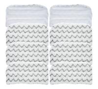 NIHUIFDPY Steam Mop Pads Replacement for Steam Mop S1000 S1000A S1000C S1000WM S1001C, Reusable Microfiber Steams Mops Pads, Washable Dirt-Grip Absorbing Refill for Steamer Cleaner Pad(8pcs)
