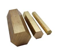 NIHUJALE Bar brass Brass Rod Brass Hexagonal Bar Hardware Solid Brass Hex Rods Length 100mm For Making Industry Mould DIY(18mm*100mm)