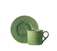 NIHUJALE Mug Japanese-Style Stoneware Handmade Coffee Cup and Saucer Afternoon Tea Set Hand-Brewed Espresso Latte Water(A)