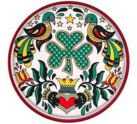 Nihybox Retro Metal Round Sign Pennsylvania Zook Hex Dutch Irish Tin Signs Wall Art Plaque Bar Poster Plaque Suitable for Man Cave Bar Cafes Office Home Kitchen Country Cottage Restaurant 12x12 Inch