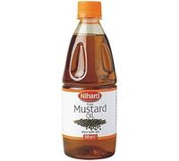 Niihartii Pure Mustard Oil - 500 ml | Cold-Pressed & 100% Natural | Skin, Hair & Body Massage Oil | Vegetarian & Vegan