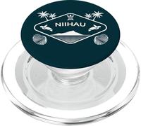 Niihau Hawaii Island Sea Turtle Palm Forbidden Isle Souvenir PopSockets PopGrip for MagSafe