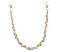 NIIIYTYB Pearl and Gold Pants Chain Hip Hop Wallet Chains for Jean Pants Jewelry Chains for Men and Women Y2K Edgy Layered Accessory Pocket for Punk Gothic Rocker Stage Statement