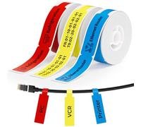 NIIMBOT 3 Rolls Cable Labels for D11/D110/D101 Label Maker
