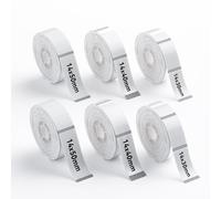 NIIMBOT 6 Rolls Thermal Labels for D11/D110/D101 Label Maker, Clear