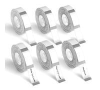 NIIMBOT 6 Rolls Thermal Labels for D11/D110/D101 Label Maker, Clear